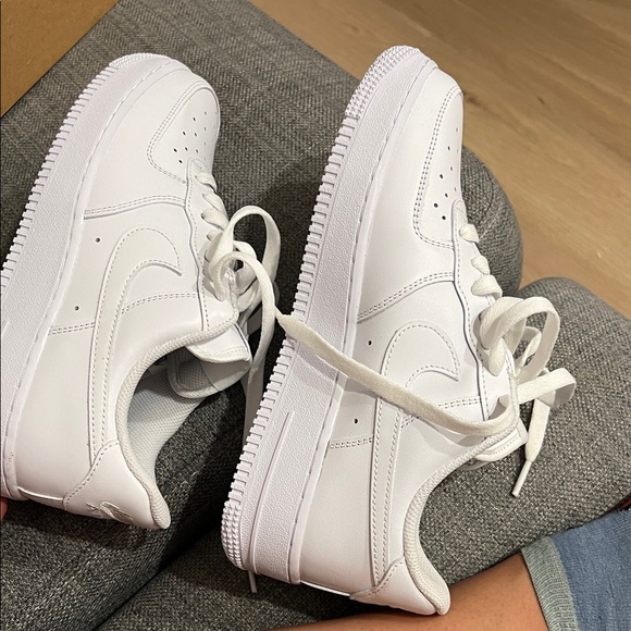 Nike Air Force 1 Low White Sneakers - Picture 6 of 6